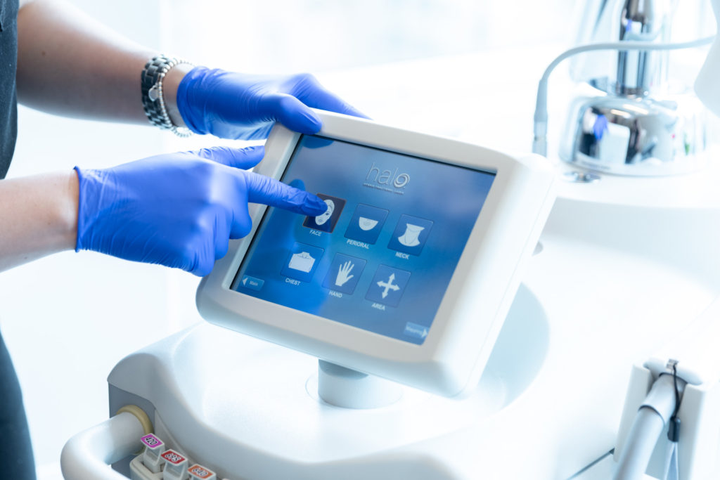 HALO machine getting options selected